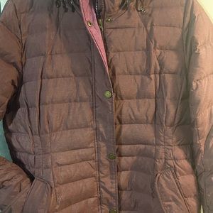 Lands end down coat